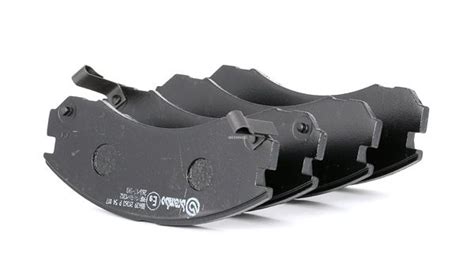 Remblokkenset, schijfrem BREMBO P 54 017 Met akoestische ...