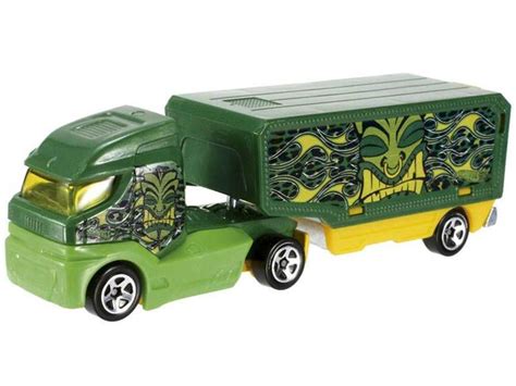 Hot Wheels Caminhão Velocidade na Pista Truck Refresh Mattel Caminhões Motos e Ônibus de