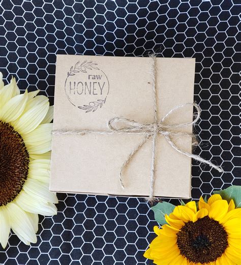 Raw Honey And Tea Set Raw Honey Jar Loose Leaf Tea Beeswax Etsy