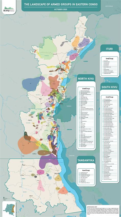 The Landscape Of Armed Groups In Eastern Congo Maps On The Web