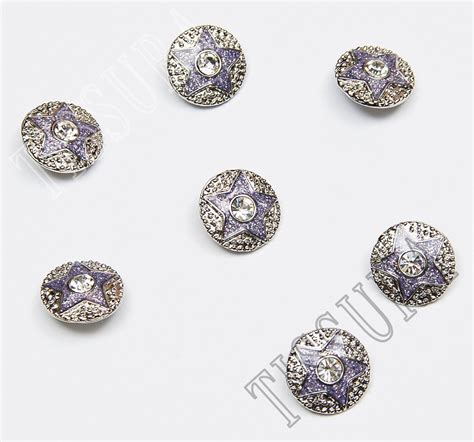 Rhinestone Buttons Fabric Fabrics From France By Modapierre SKU