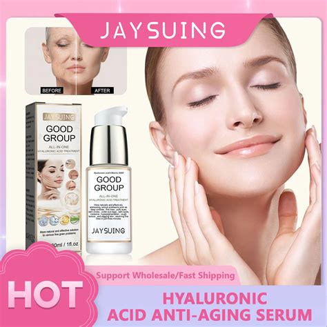 Hyaluronic Acid Anti Aging Serum Removal Wrinkle Lifting Firming Face