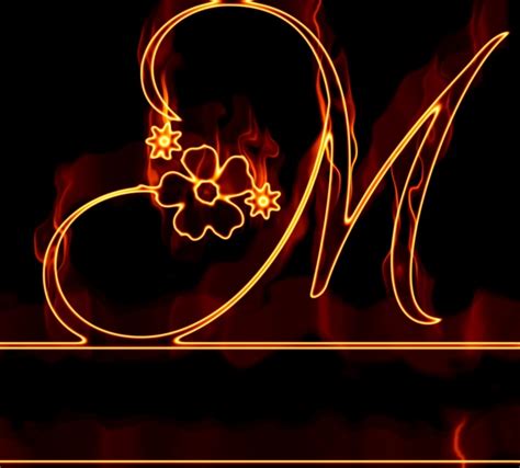 Fire Letter - M Free Stock Photo - Public Domain Pictures