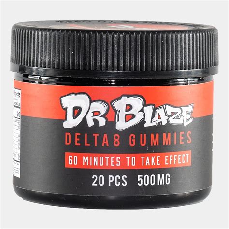 Delta 8 Dr Blaze Gummies 500 Mg Unowhatsup