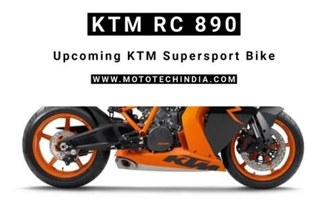 2025 Ktm Rc 890 Price In India Specs Top Speed Images