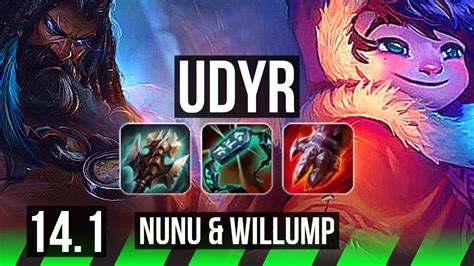 Udyr Vs Nunu And Willump Jng Comeback 2300 Games 739 Kr Master