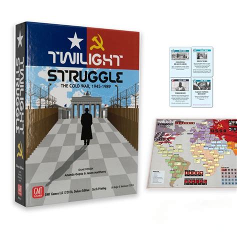 Классическая Стратегическая Карточная Игра 1V1 ,Twilight Struggle The ...