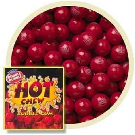 Dubble Bubble Hot Chew Cinnamon Gumballs Lbs Perfect For Home Or Office Walmart