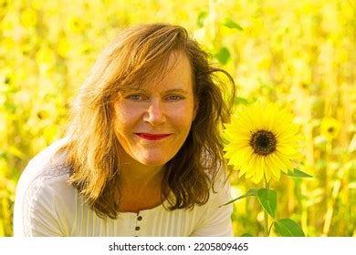 Capturing Radiant Attractive Brunette Lady Enjoying Stock Photo Shutterstock
