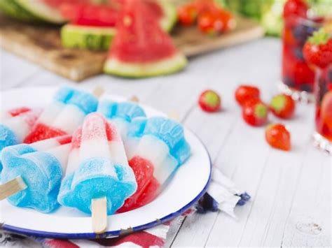 Red White And Blue Rocket Popsicles Recipe