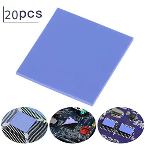 Buy Blue High Conductivity Whole Piece Of Thermal Silica Gel Cpu