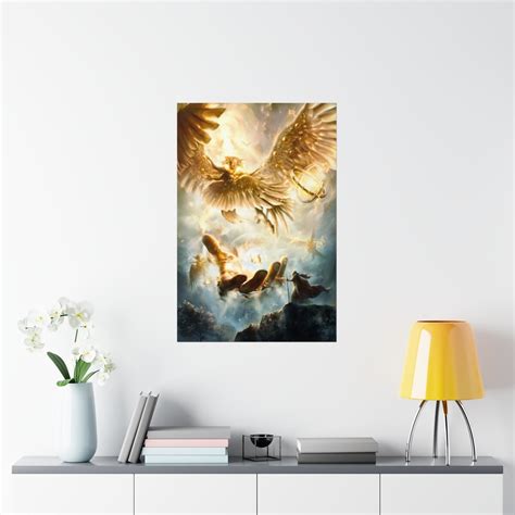 Ezekiel's Vision Christian Art Premium Matte Vertical Posters Christian ...