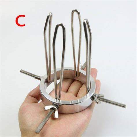 Vaginal Anal Spreader Stainless Steel Stretching Anal Opener BDSM Fetish Toys EBay
