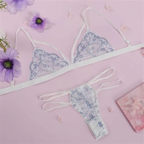 Sexy Lingerie For Mature Women Transparent Corset Set