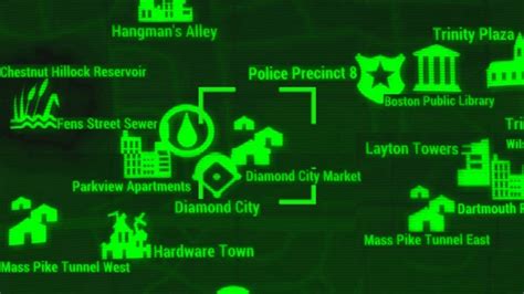 Fo4 Is There A Mod That Removes The Diamond City Location And Renames