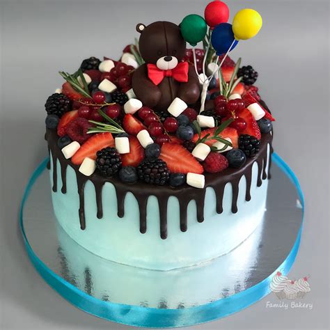 Двухъярусный Торт На 4 Года Мальчику (На Заказ) Купить С Доставкой В ...