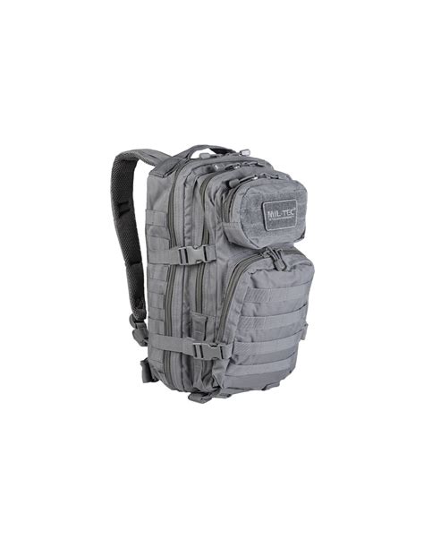 Mochila T Ctica Militar Miltec Us Assault Sm Litros Urban Grey Con