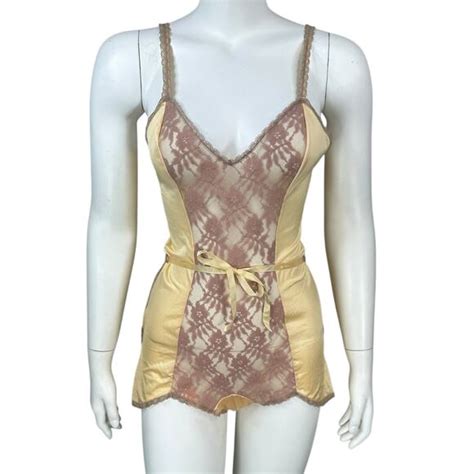 Henson Kickernick Intimates Sleepwear Vintage Henson Kickernick Teddy Lingerie Size