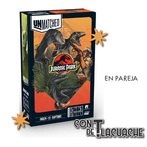 Unmatched: Jurassic Park- Ingen vs. Raptors | Restoration Games – Con T ...
