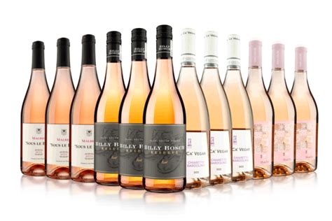 Premium Rosé Wines Selection