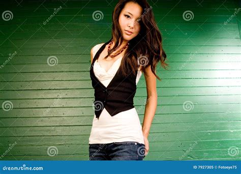 Asian Brunette Stock Image Image Of Brunette Korean