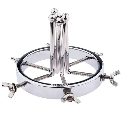 Tapón anal de metal dilatador vaginal anal abrazadera espejo de espéculo vaginal tamaño