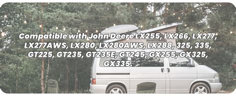 Ecotric Lower Hood Kit Compatible With John Deere Lx255