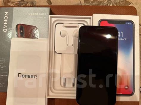 iPhone X 256 space gray РСТ - Смартфоны и сотовые телефоны во Владивостоке