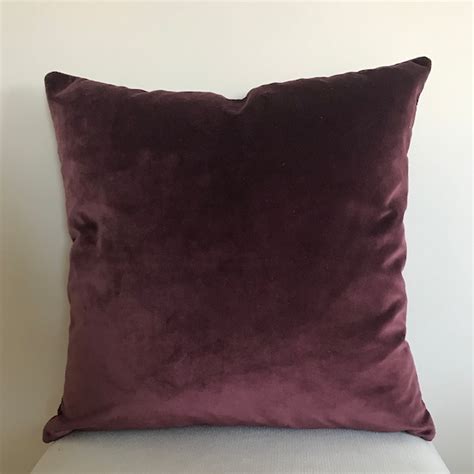 Plum Pillow - Etsy