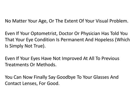 PPT - Black Spots In Vision, Cloudy Vision In One Eye, How To Improve