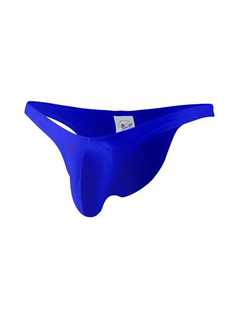 Joe Snyder Bulge Bikini Brief Royal Dexer Maenner Unterwaesche Underwear Swimwear