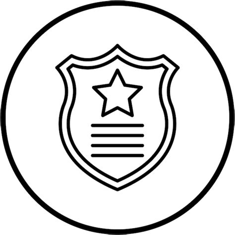 Premium Vector Vector Design Law Enforcement Icon Style