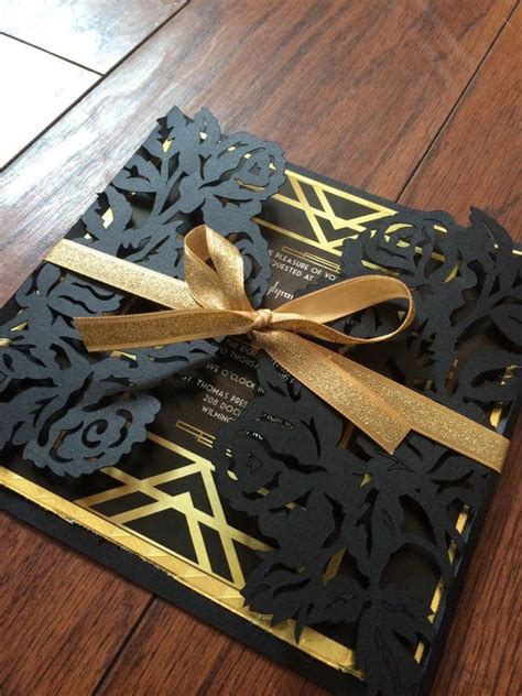 The Great Gatsby Invitations - Etsy | Great gatsby invitation, Gatsby ...