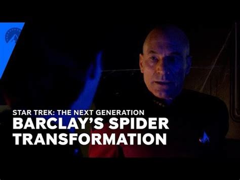 Star Trek The Next Generation Lt Barclay S Spider Transformation