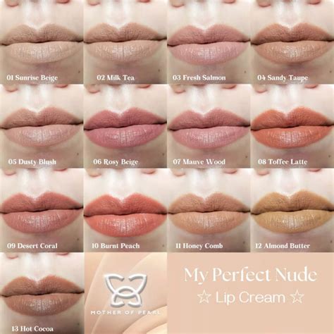 PROMO Mother Of Pearl My Perfect Nude Lip Cream G W S Gleaming Wonderful Shiny Plump Gloss