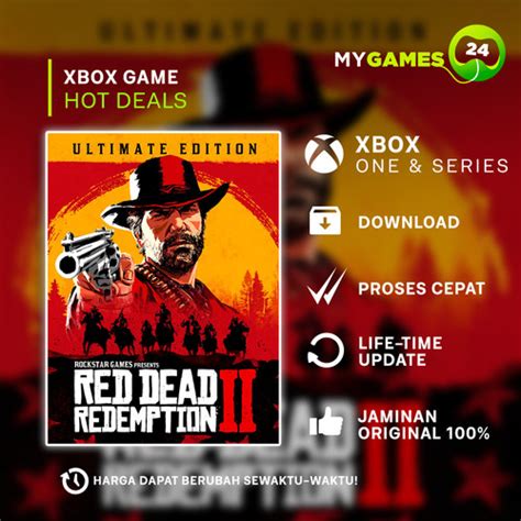Jual Red Dead Redemption 2 xbox one series X|S game - ultimate - Kota ...