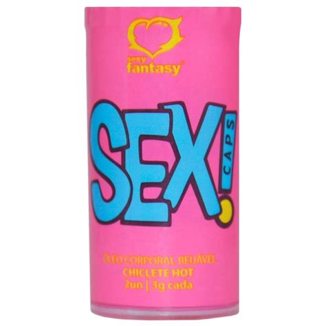 Bolinha Beij Vel Chiclete Hot Sexcaps Unidades Sexy Fantasy Loja Pimenta
