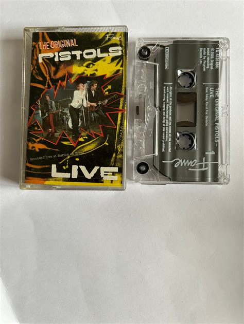 Sex Pistols The Original Pistols Live Cassette Tape Etsy