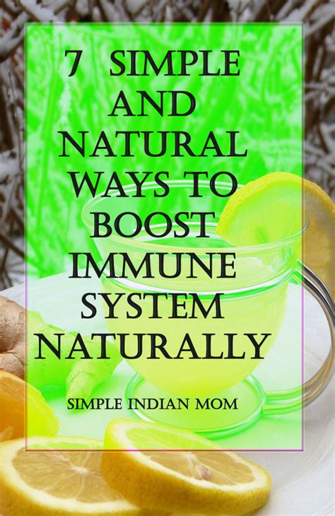 7 Ways To Boost Your Immune System Naturally Simple Indian Mom