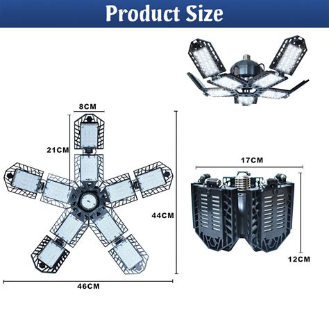 9000000LM LED Garage Light Super Bright Work Shop Ceiling Lights