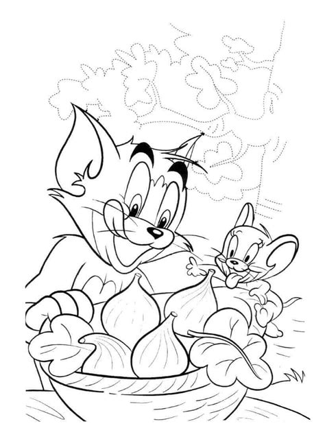 Desenhos De Tom E Jerry Para Colorir Pintar E Imprimir ColorirOnline