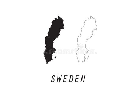 Sweden Outline Map Stock Illustrations – 3,076 Sweden Outline Map Stock Illustrations, Vectors ...