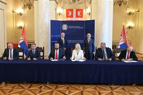 Contracts For Delivery Of Weapons And Military Equipment For Serbian Armed Forces Signed