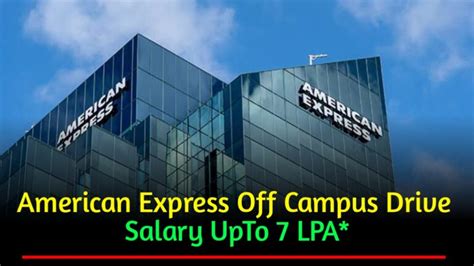 American Express Hiring Fresher Drive For Tcps Analyst Job For Fresher