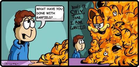 Im Sorry Jon Relatable Post Creepy Pictures Garfield Comics