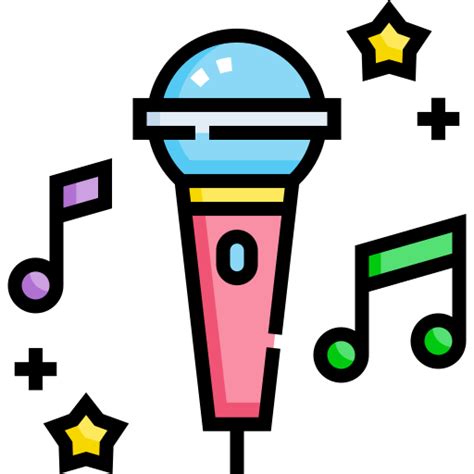 Karaoke Detailed Straight Lineal Color Icon