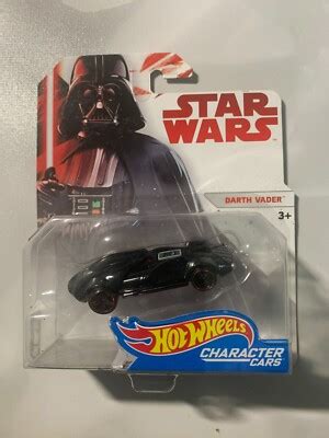 Disney Star Wars Character Cars Hot Wheels Darth Vader EBay