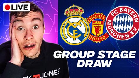 LIVE UEFA CHAMPIONS LEAGUE GROUP STAGE DRAW STREAM LIVE UCL GROUP