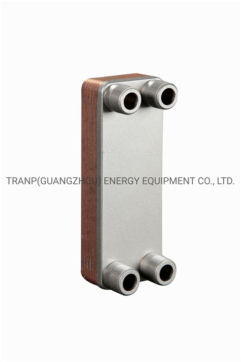 Customized Copper Ss L Microchannel Brazed Plate Heat