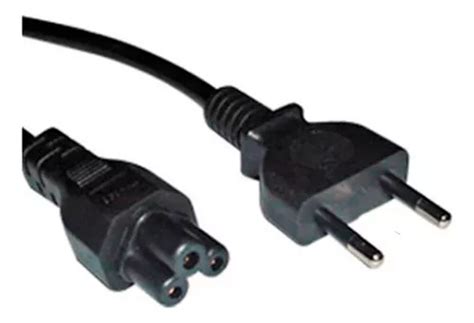 Cable Enchufe Iec C5 1 5 Metros Para Monitor Y Pc